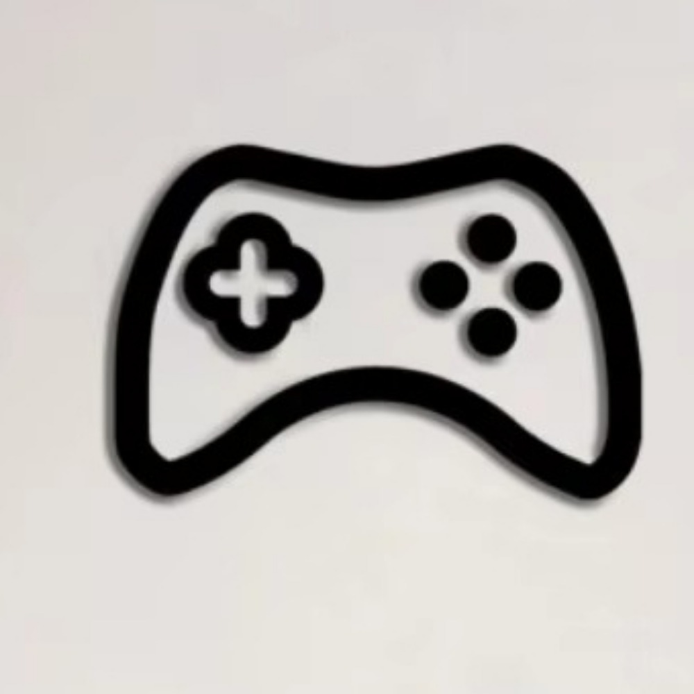 Esports Gaming Room - Cool Game Controller Acrylic Sign -
