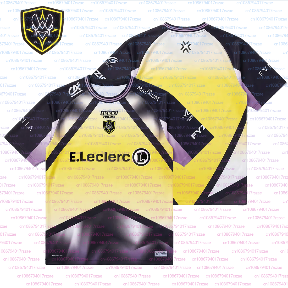 Esports Gaming Club - Gradient Design 2026 Team Vitality Men