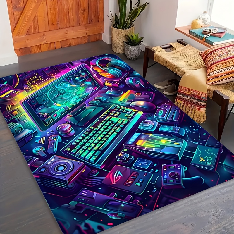 Cyberpunk Gaming Rug Flannel C - Esports Gaming Room recensione e prezzo