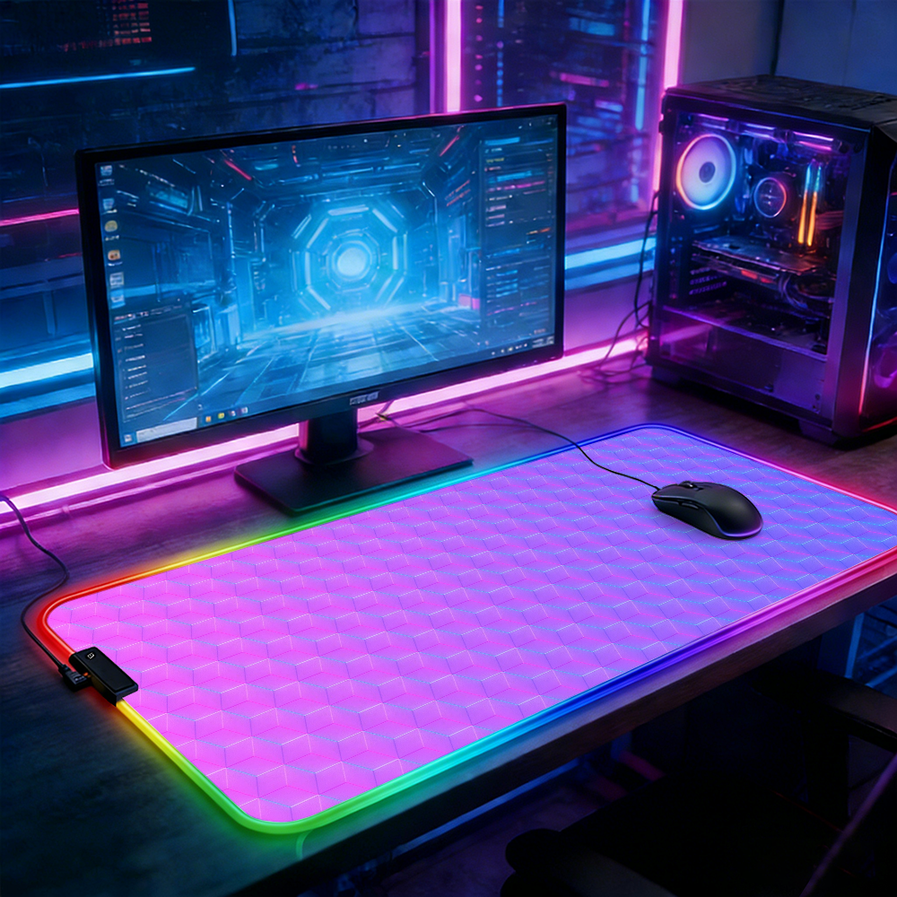LED Lighting RGB Mouse Pad E-s - Esports Gaming Maus recensione e prezzo