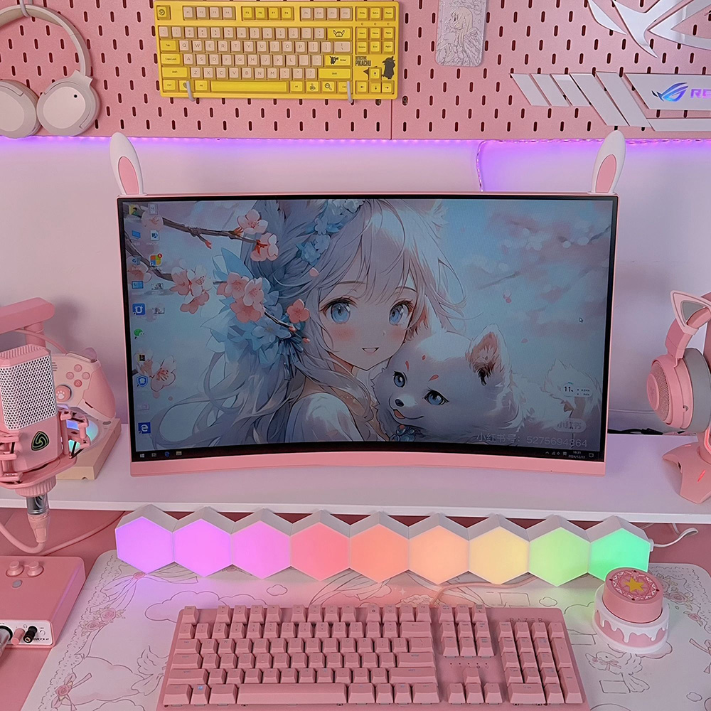 Rabbit Ears Display Decor Cute - Esports Gaming Room recensione e prezzo