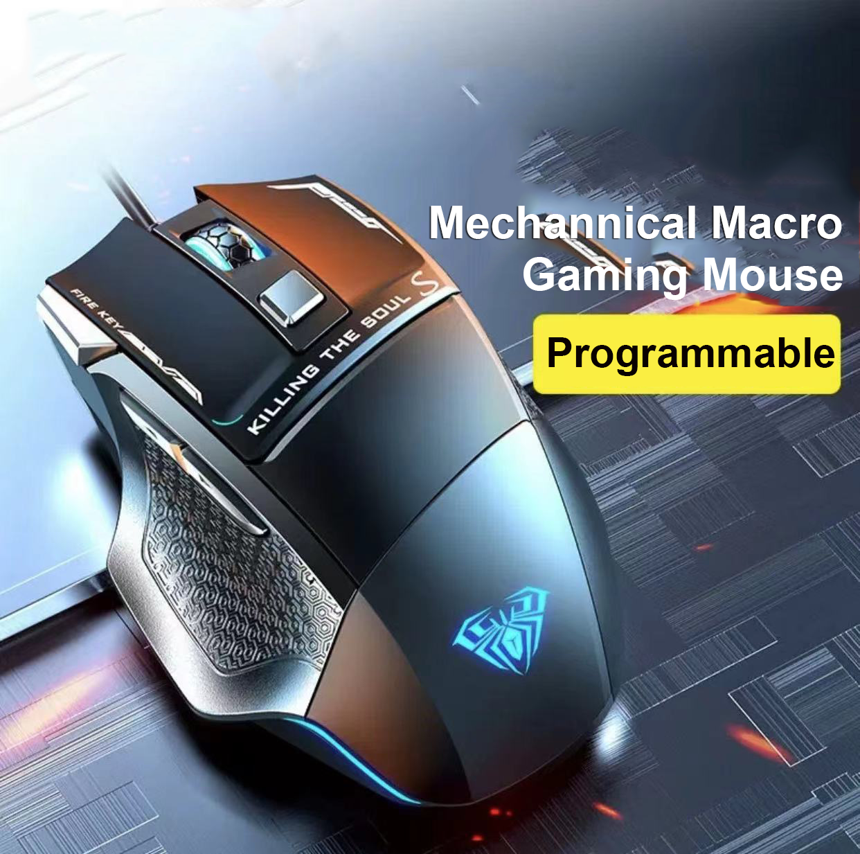 Wired Macro Programming Mouse  - Esports Gaming Maus recensione e prezzo