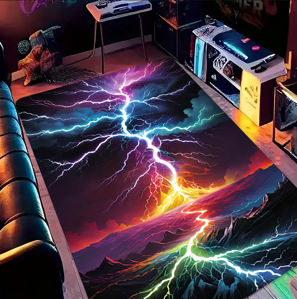 Lightning Crack Pattern Gaming - Esports Gaming Room recensione e prezzo