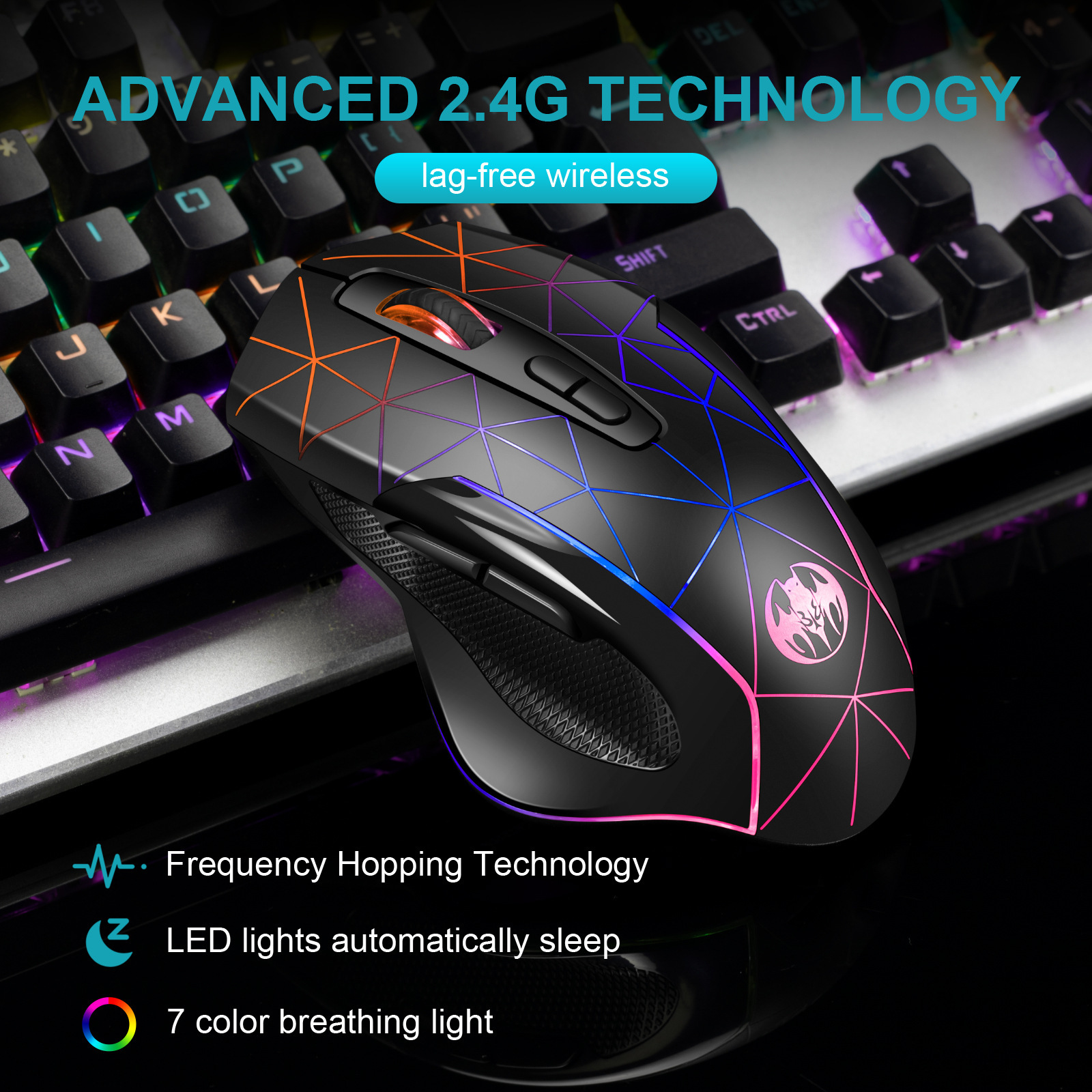 Wireless Charging RGB Light Ef - Esports Gaming Maus recensione e prezzo