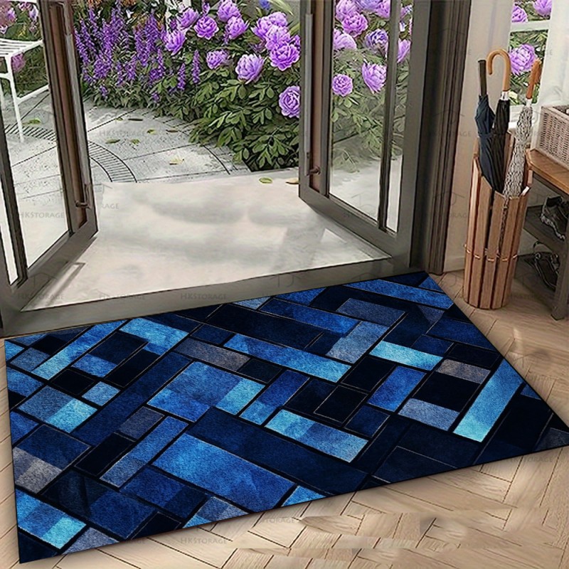 Nordic Blue Geometric Patchwor - Esports Gaming Room recensione e prezzo